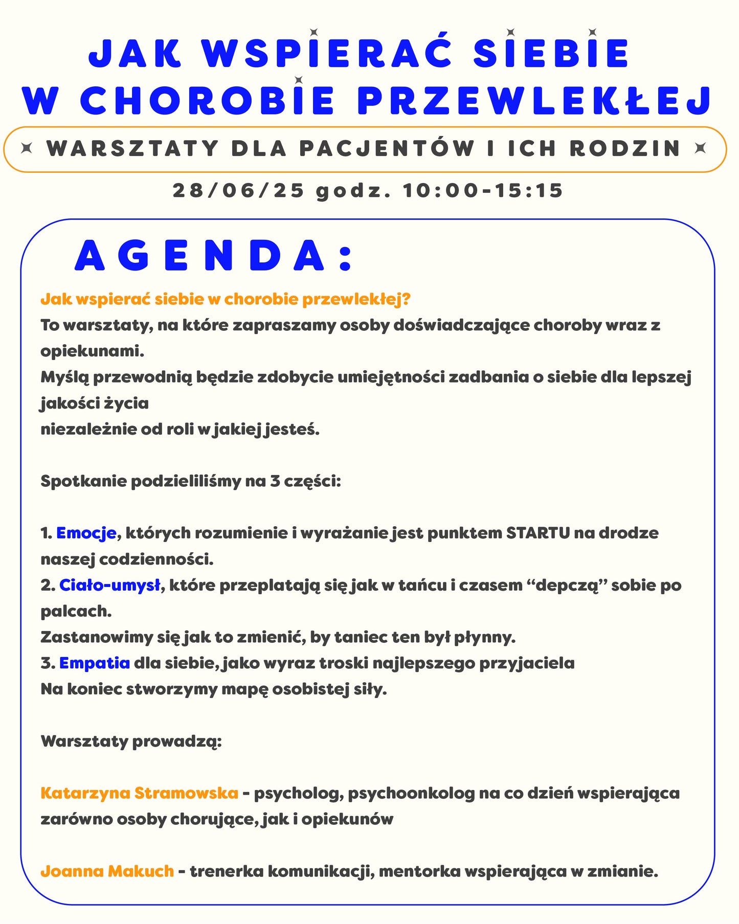 ZAPISY NA WARSZTATY / Darowizna