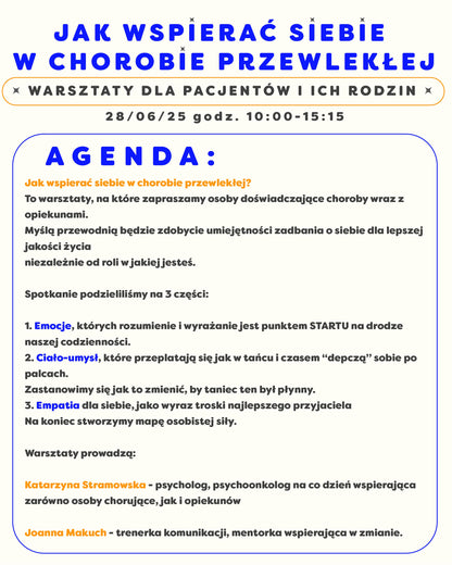 ZAPISY NA WARSZTATY / Darowizna